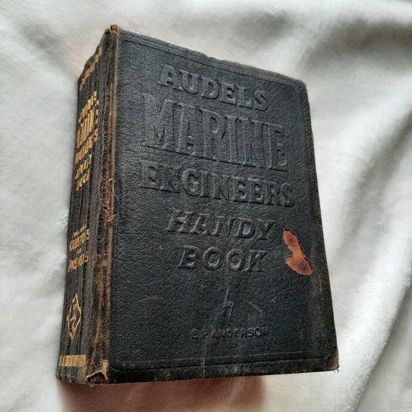 Vintage 1943 AUDELS Marine Engineers Handy Book - Picture 2 of 8
